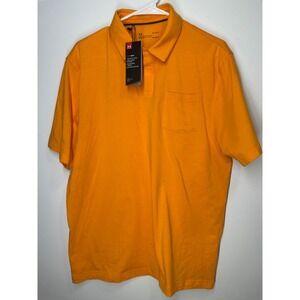Under Armour Performance HeatGear Loose Golf Polo Shirt‎ Men's Size Large